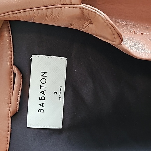 ARITZIA Babaton Faux leather jacket - Picture 4 of 7